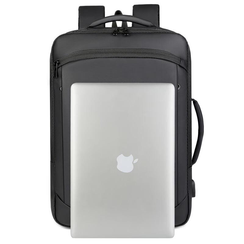 Men's Business Travel Backpack with USB Charging