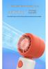 N11 Cute USB Rechargeable Portable Fan: Long-Lasting Battery, Strong Airflow, Handheld Outdoor Fan