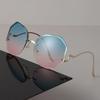 Cool Sluneční brýle Dámské Pánské Značkové Zrcadlové Dámské Pánské Klasické Cukrové Barvy Čtvercové Sluneční brýle Designérské