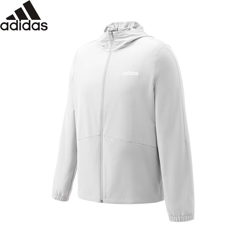 Adidas Men s Summer Hooded Windbreaker Jacket XL