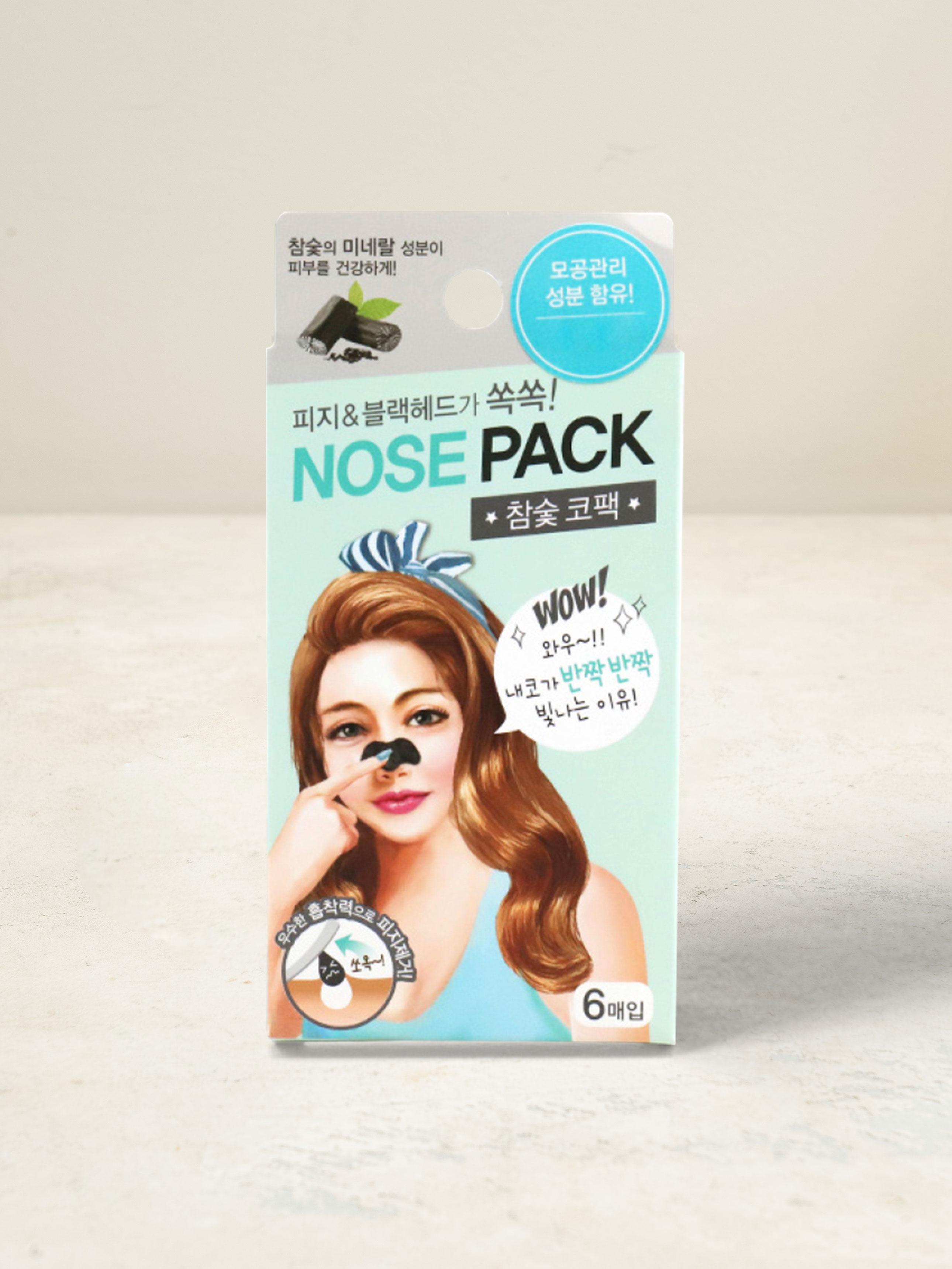 Charcoal Nose Pore Strips (6-Pack) 1ea