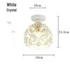 Crystal Aisle Ceiling Light