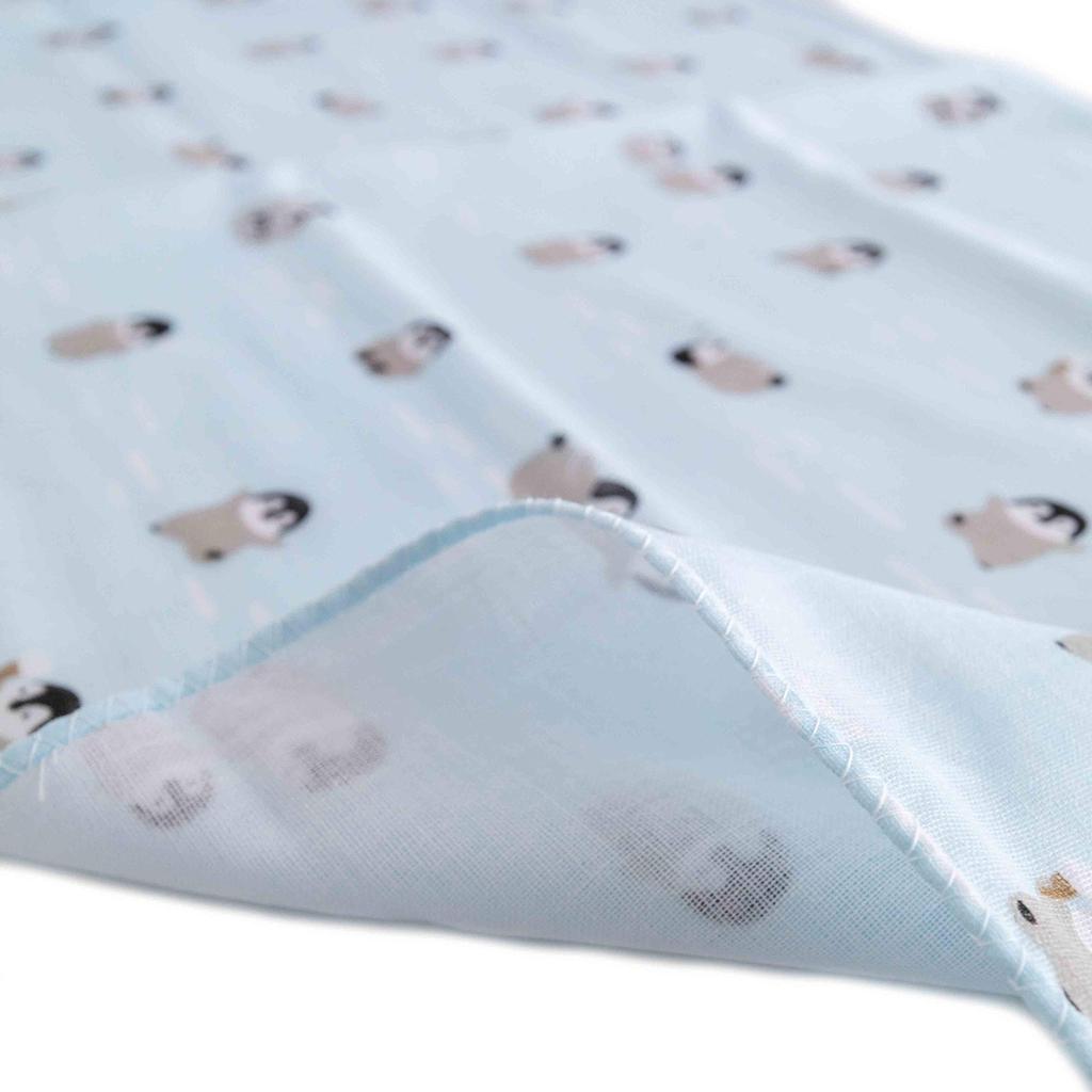 Made in Fluffy Gauze Hand 88cm x 34cm Animal Set of Japan, Towels, 100% Cotton, Approx. (Random Design, 6)