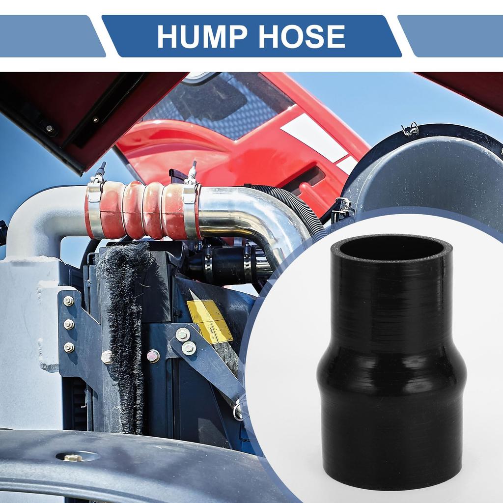 X AUTOHAUX Different Diameter Hump Silicone Hose, Silicone Hump Hose, Silicone Tube, Intercooler, Turbo,