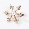 Lanhao Hot-Selling Pearl Swan Rhinestone Flower Brooch - Japanese & Korean Fashion Accessories for Women