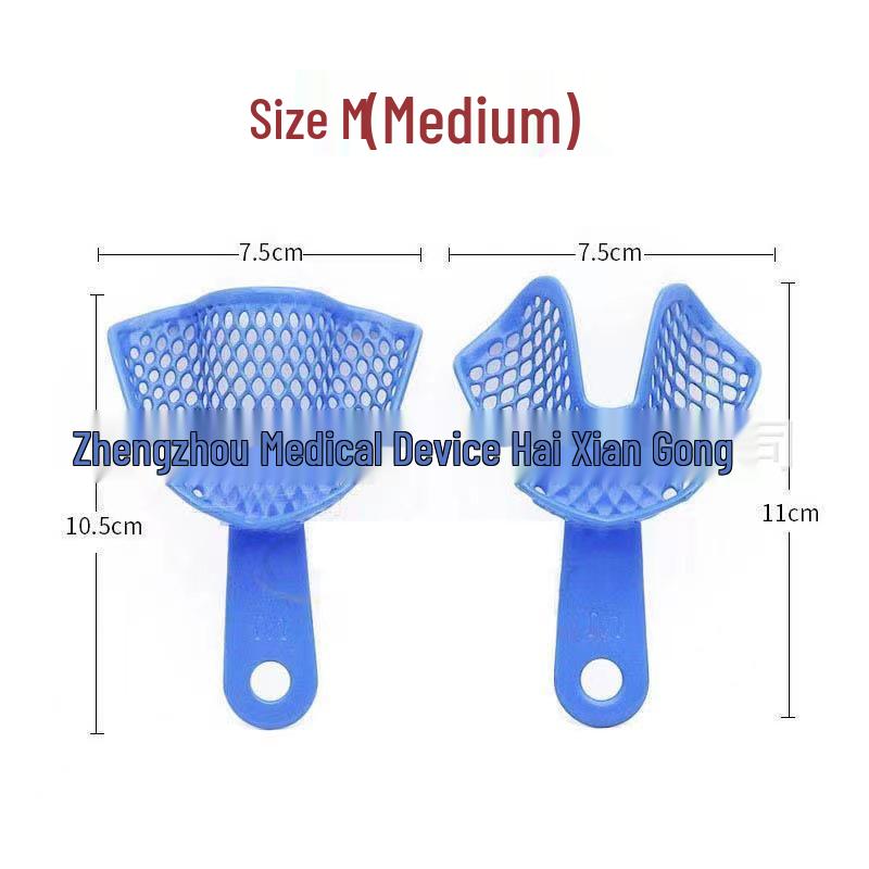 

Dental Impression Tray: Super Hard, Disposable Plaster & Plastic Steel Model for Dentures