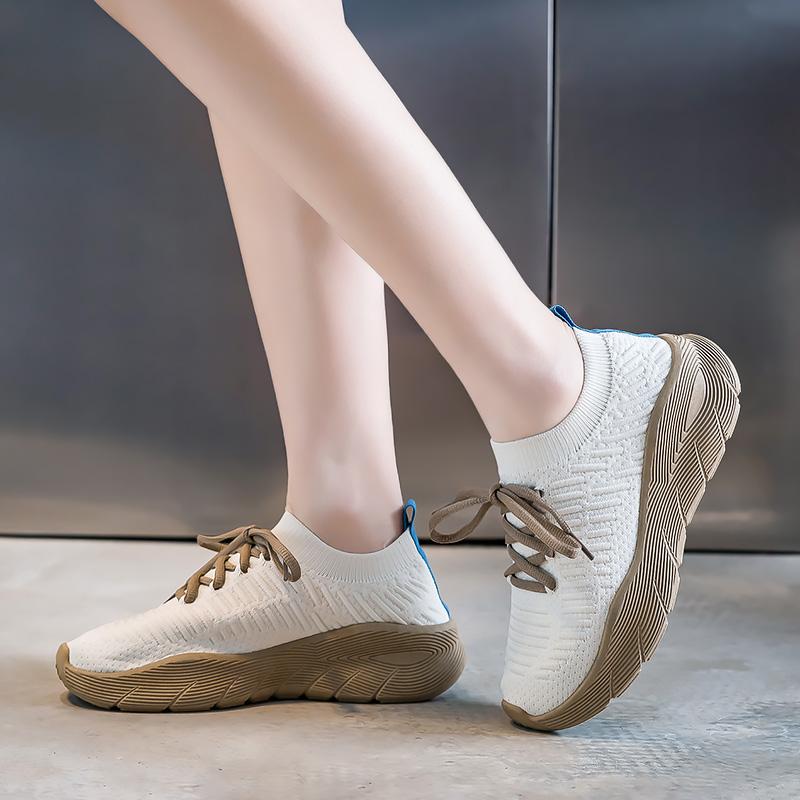 Men's four seasons new comfortable soft-soled casual sports shoes breathable running shoes soft-soled non-slip student sneakers
