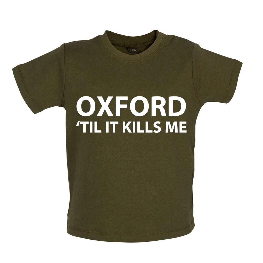 

Oxford Til It Kills Me - Baby Kids Boys Girls Unisex T-Shirt / Babygrow - Team Love Kassam Player 120