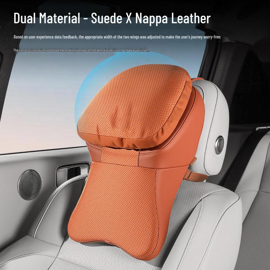 Maybach Gen 2 Headrest & Neck Support Pillow for Mercedes-Benz & Tesla