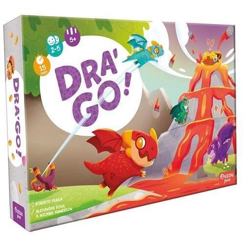 Jeu De Société - Auzou - Grand Jeu Course Aux Dragons - Multicolore