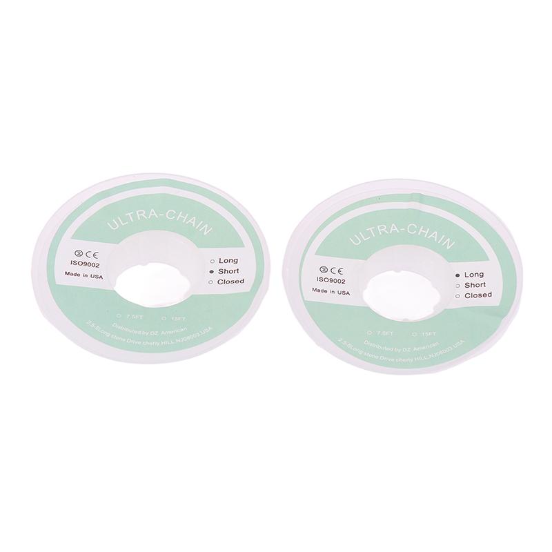 Clear Rubber Chain Orthodontic Elastic Ultra Power Chain Rubber Band Gum Ortho