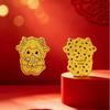 Year of the Sheep 999 Pure Gold Mobile Phone Sticker - Cultural and Creative Gift