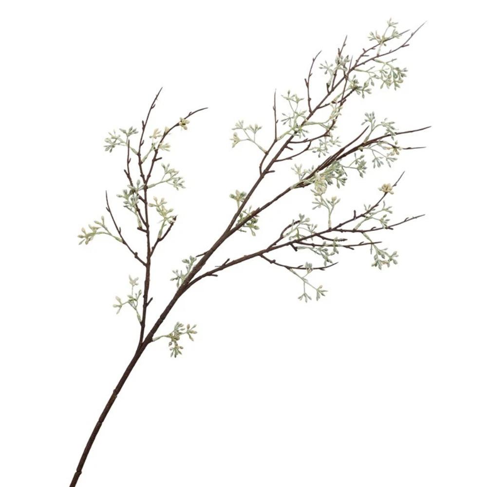Handmade Artificial Eucalyptus Berries Plastic Simulation Eucalyptus Tree  Dining Table белый