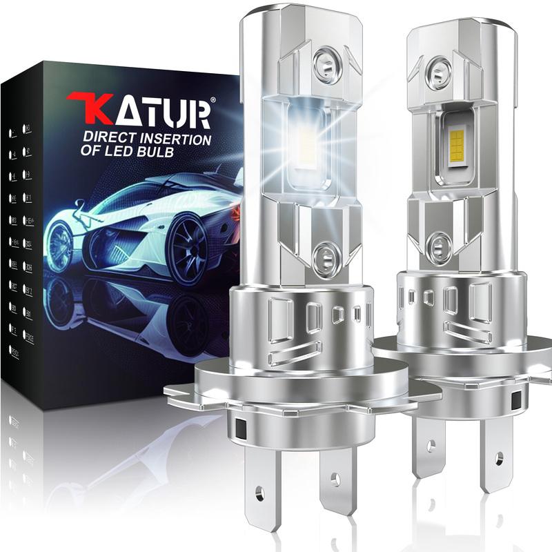 

Katur 2pcs H7 Led Car Headlight Bulb Day Running Lamp 6000K White High Power DC 12V Fanless For Land Rover Range Rover Velar H7