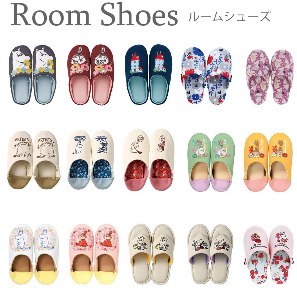 Marushin Moomin Comfort Blue Room Do wewnątrz 1445024000 Buty, Kapcie,