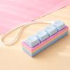 Portable Stress Relief Toy with Button Lanyard Anti-Anxiety Fidget Toy for Adults Kids Office Travel Pressure Alleviation