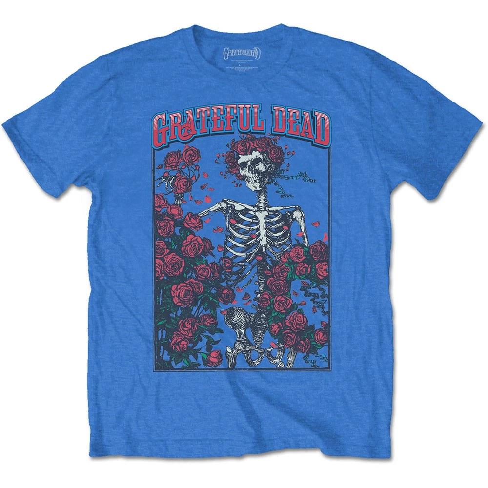 Blue The Grateful Dead Bertha Logo Official Tee T-Shirt Mens 2XL