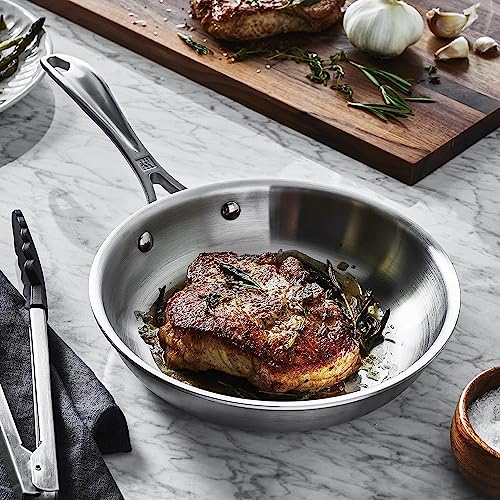 ZWILLING Spirit 3-Layer 8-Inch Stainless Steel Frying Pan