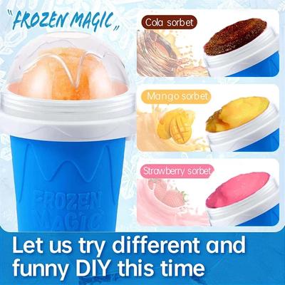 Tazza per granita surgelata, grande capacità, per frullati fatti in casa, succhi, gelati, spremuta estiva, utensile da cucina Beker