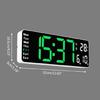 Digital Alarm Clock Desktop/Wall for Time Clocks Children Room Bedroom Decoratio