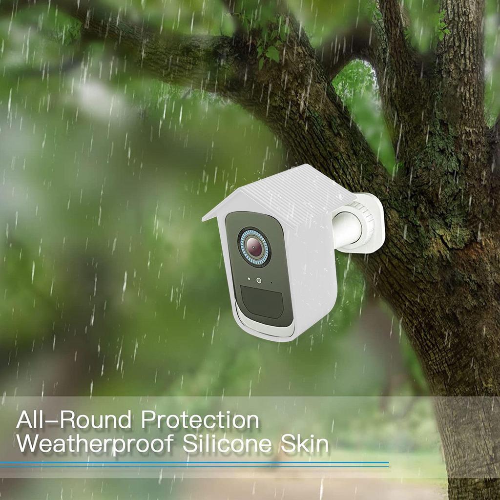 Silicone Skin for eufyCam 2C Silicone Skin Protective Sleeve Home Monitor Camera Silicone Weatherproof Protective Case