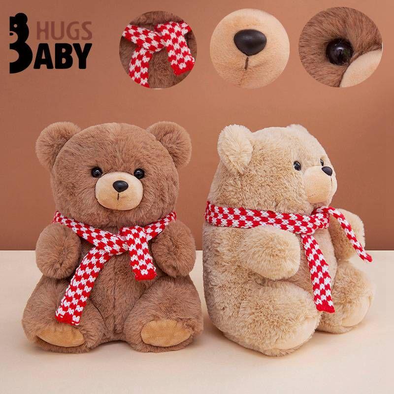 Toy Plush Bear Stuffed Doll Christmas Children Gifts Home Decorations Pillow