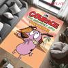 Custom Courage the Cowardly Dog Carpet Rug for Living Room Bedroom Home Sofa Decoration,Kids play Nonslip Floor Mat