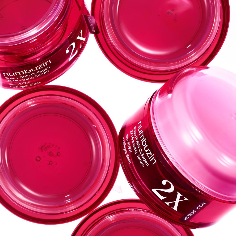 Numbers In No. 2 Rose Pdrn Collagen plumpIng Serum 2x 30ml