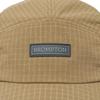 SLUB CHECK CAMP CAP - D/BEIGE (P255AHA103)