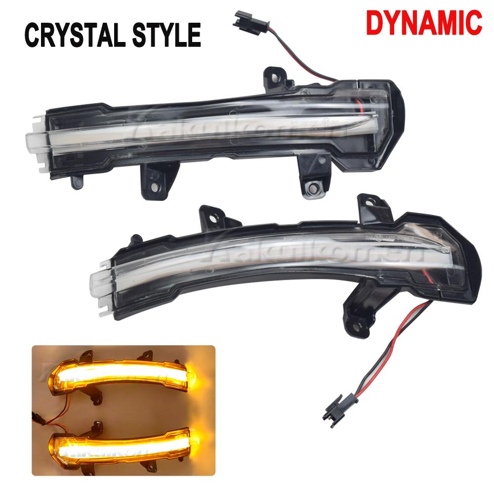 LED Turn Signal Light Dynamic Side Wing Mirror Indicator Blinker For Nissan Kicks P15 Sylphy Note E12 2017 Update E-power
