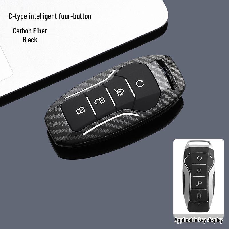 BYD Song Plus Key Case for 2021-2025 Models - Compatible with Song Pro, Song Ld/Max EV Car Accessories Shell