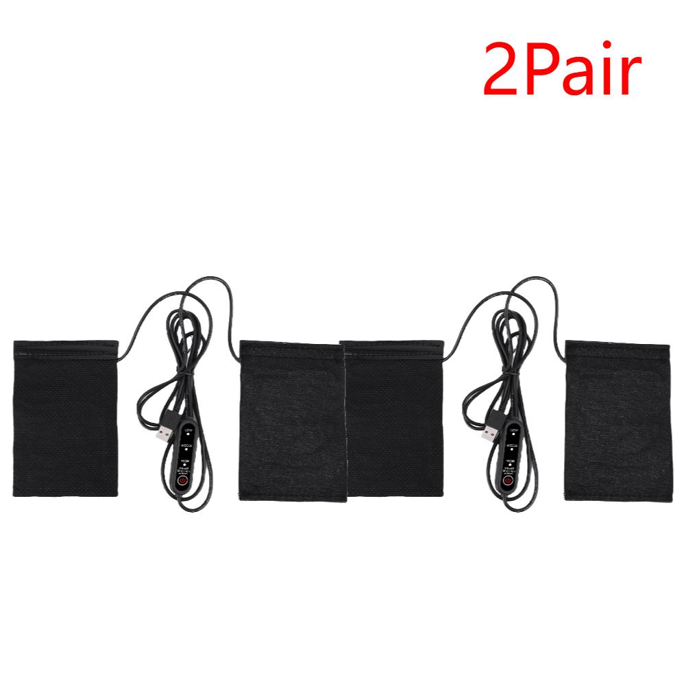 1-5pcs Winter Motorcycle Heating Handlebar Cover Anti Slip Electric Heated Grip Cover Electric Heated Handgrips for Outdoor