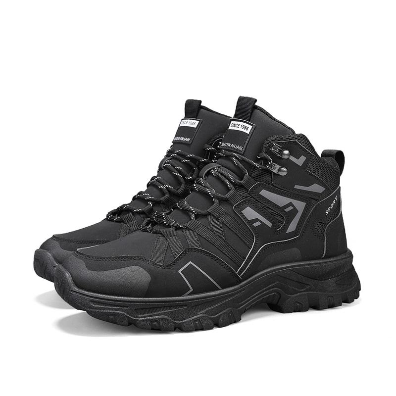 Men Hiking Shoes Outdoor Trekking Sports Climbing Camping Boots Non-Slip Waterproof Walking Jogging Trainers Sneakers Work Shoes