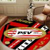 Psv Eindhoven Crest Round mat, Anti-slip Circle Carpet Chair rug For livingroom,Bedroom, doormat home decor Gift Christmas Gifts