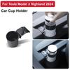 Car Cup Holder for Tesla New Model 3 2025, Dashboard Drink Holder Co-Pilot Beverage Storage with Hidden Design