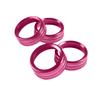 AC knob Cover Trims and AC Vent Inner Rings for Toyota Tacoma Accessories 2016-2023 Interior Air Conditioner Vent Ring Cover Trims Air Conditioner