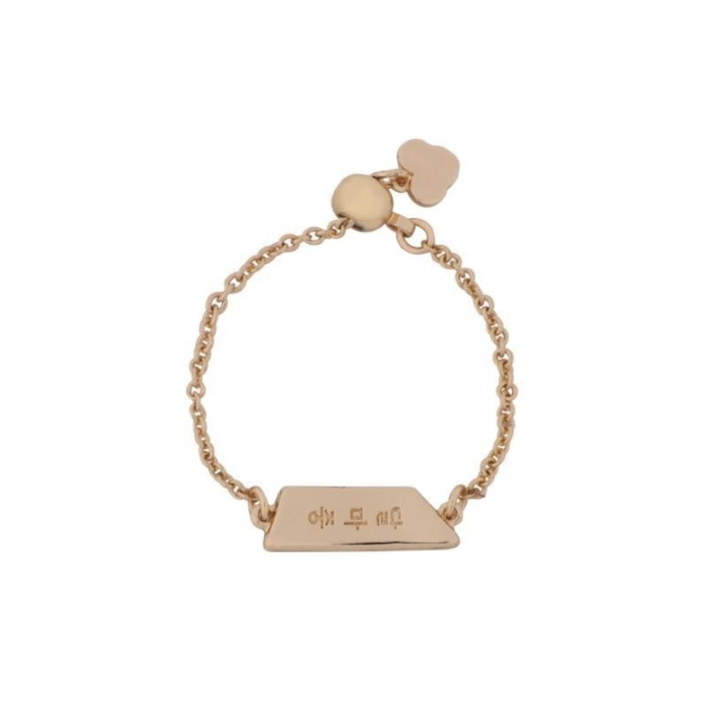 Elegant Ring for Women Exclusive Kpop Rings Fashion Korean Team Support Fan Souvenir Gifts