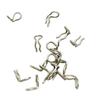 Disc Brake Caliper Spring Clip Bicycle Bike Silver