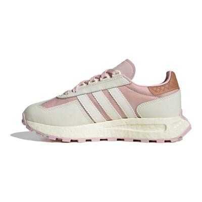 Originals Retropy E5 Gamuza Moda Retro Antideslizante Duradero Bajo Top Estilo de Vida Zapatos Casuales Zapatilla Mujer Blanco Rosa JH7202