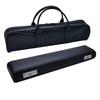 16 Hole Flute Case Leather Bag Set Shielded Music Accessory for Travel, Performance, Practice