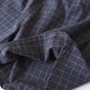 Zomer Pyjamaset voor Koppels: Dames Geruite Katoenen Korte Mouw & Korte Broek, Heren Casual Grote Maat Homewear