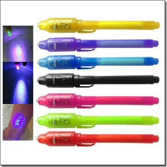 Hand-painted LED Curiosity Light Bulb Pen – Bright Shining Colors
