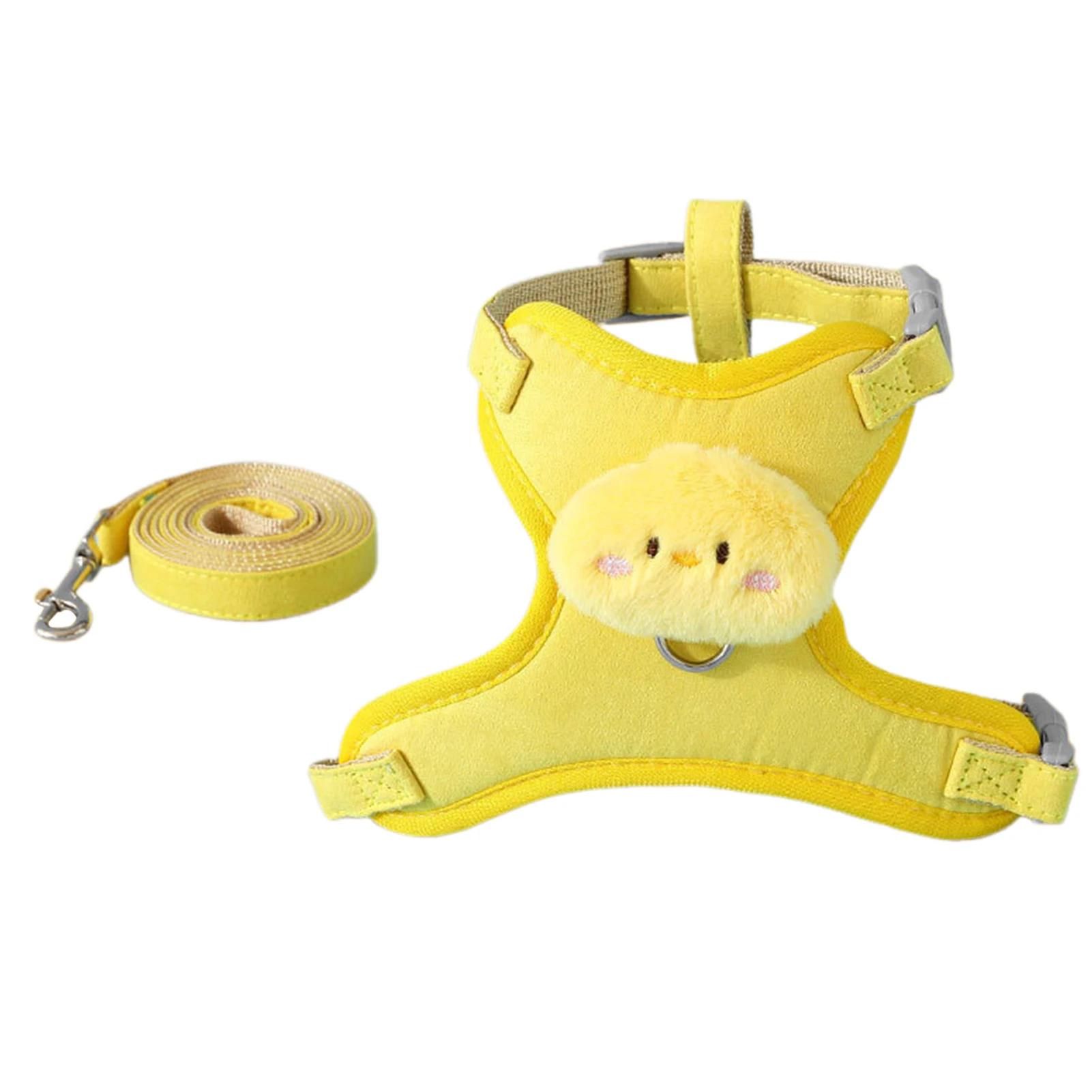 

Cat Leash Anti Stripping Outgoing Special Cat Walking Vest Type Chest Strap Small Dog Dog Anti Running Cat Leash Outdoor Walking M