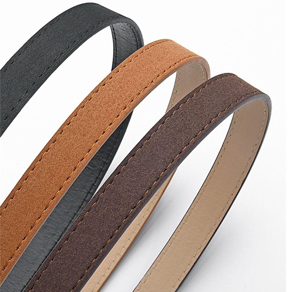 Dornschließe Business Hüftgürtel Lässiger Bund Trendiger Wildledergürtel Für Damen