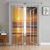 Sheer Curtains For Living Room Sky Sea Evening Nature Children's Bedroom Balcony Large Curtains Kitchen Dining Room Curtains