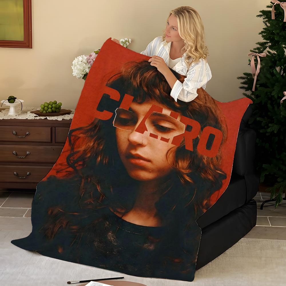 Music C-Clairo Throw Flannel Blanket, Soft Warm, Durable & Washable cute Cool
