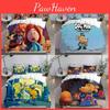 Dog Bedding Man Set Cartoon Comforter Cover Duvet Pillow Case Decoration Bedroom
