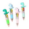 4Pcs Multicolor Ballpoint Pen 4 Color-in-1 Ballpoint Pen Retractable Ballpoint Pen Christmas Stocking Fillers for Kid