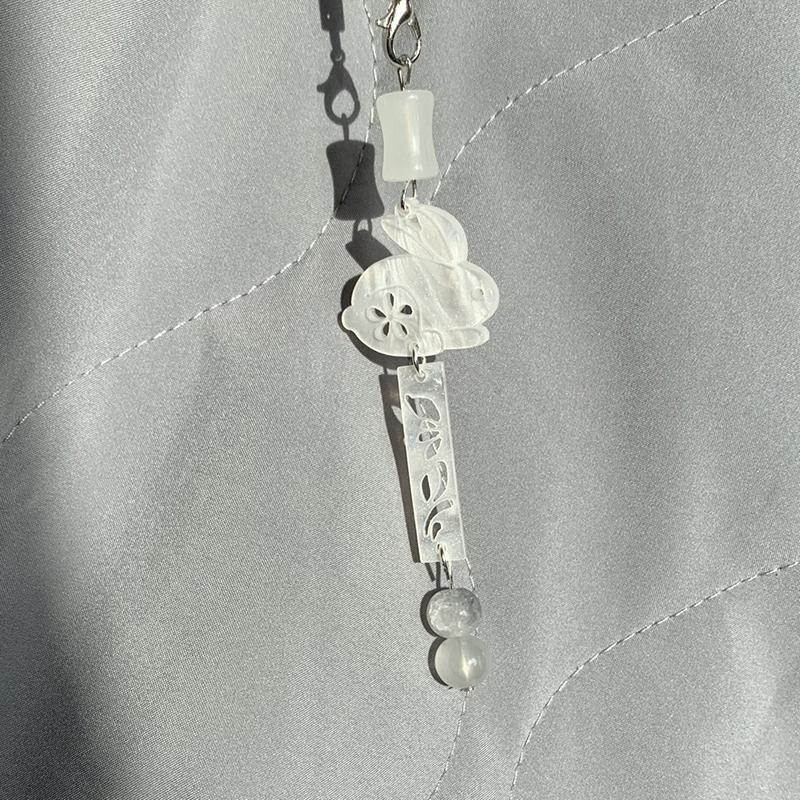 

Симпатичні аніме-намистини Телефонні підвіски Ремінець Ремінець Kawaii Кролик Брелок Підвіска Для телефонних книг Аксесуари для камер