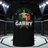 2026 Estate UFC Ian Garry Grafica Combattimento Maglietta Donna Sportiva Cotone Manica Corta Larga Tempo Libero Fitness Maglietta Unisex